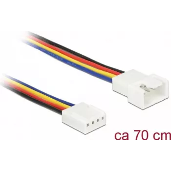 Iekšējais barošanas kabelis DeLOCK 85363 0.7m 4-pin PWM