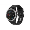 Silikona siksniņa FIXED Garmin QuickFit 26mm melna — rezerves pulksteņa siksniņa 26 mm