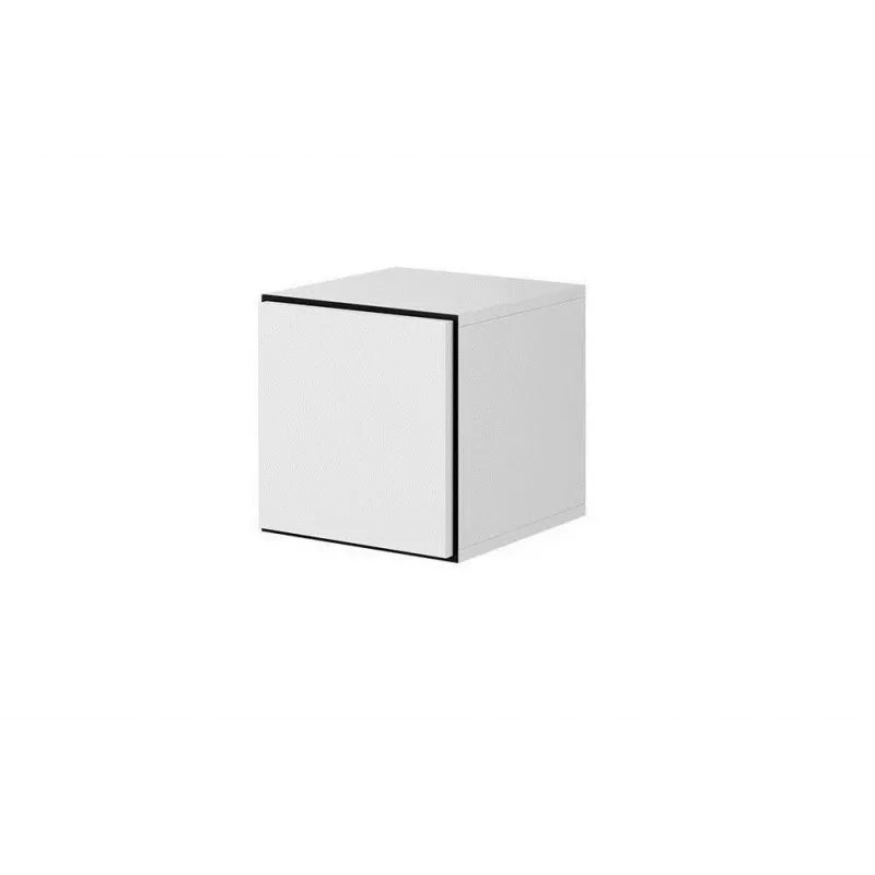 Cama living room furniture set ROCO 9 (RO1+RO3+2xRO6+2xRO5) Balts/Melns/Balts