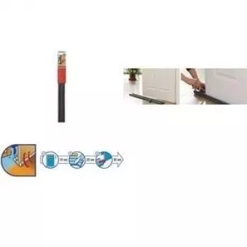 Termosarūkošas dubultās izolācijas rullis Tesa 05418-00001-02 2,5 cm x 0,095 cm Ø 2,2 cm melns
