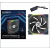 Ventilators Lian Li UNI FAN SL Wireless 120 12 cm Melns 31 dB 64 cfm