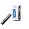 LogiLink UA0096 interfeisa centrmezgls 480 Mbit/s Melns