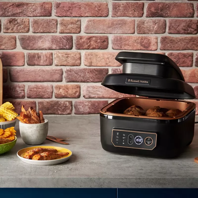 Russell Hobbs SatisFry Air & Grill Multikocher 5.5 L 1745 W melns