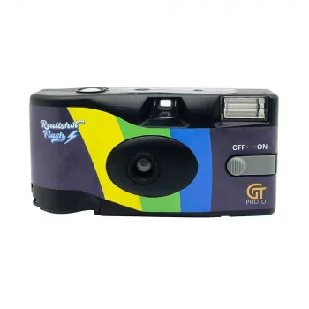 Kompakta kinokamera GT Photo GT27FL 135 mm Melna Zila 31 mm