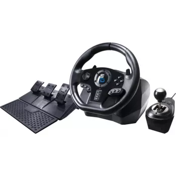 Stūre + pedāļi Subsonic GS850-X melna 270° rotācija USB