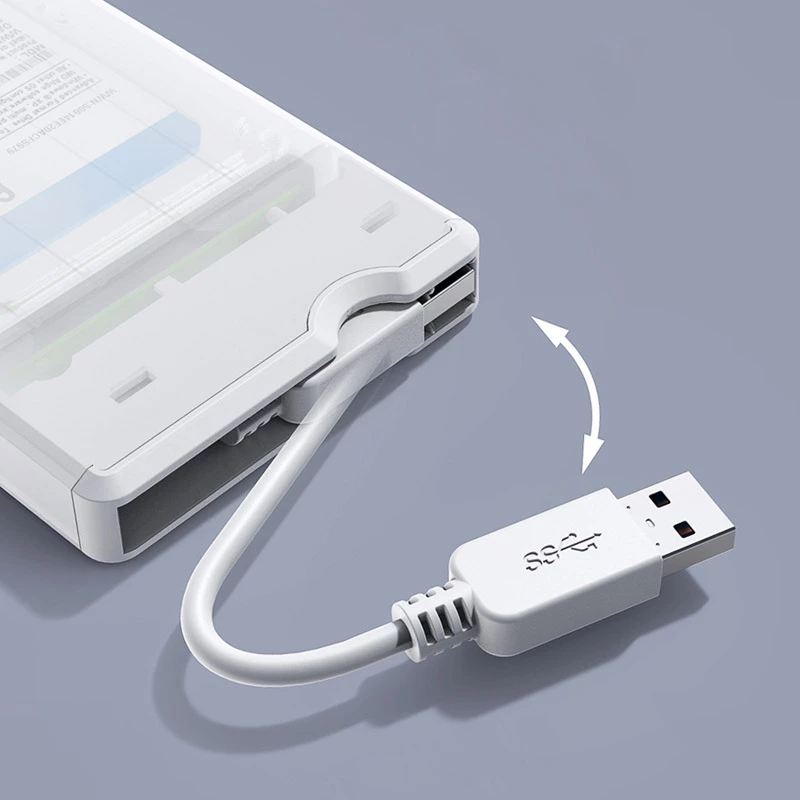 GrauGear ārējais cietā diska ietvars 2.5HDD/SSD USB 3.2 Alu - diska ietvars - 2,5
