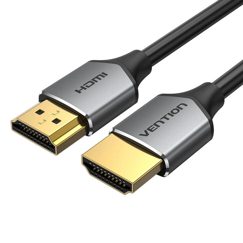 Īpaši plāns HDMI HD kabelis Vention ALEHF 1m 4K 60Hz (pelēks)