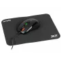 Spēļu pele A4Tech X-7120 USB Type-A piemērota abām rokām 2000 DPI, 3 ms, vadu, melna