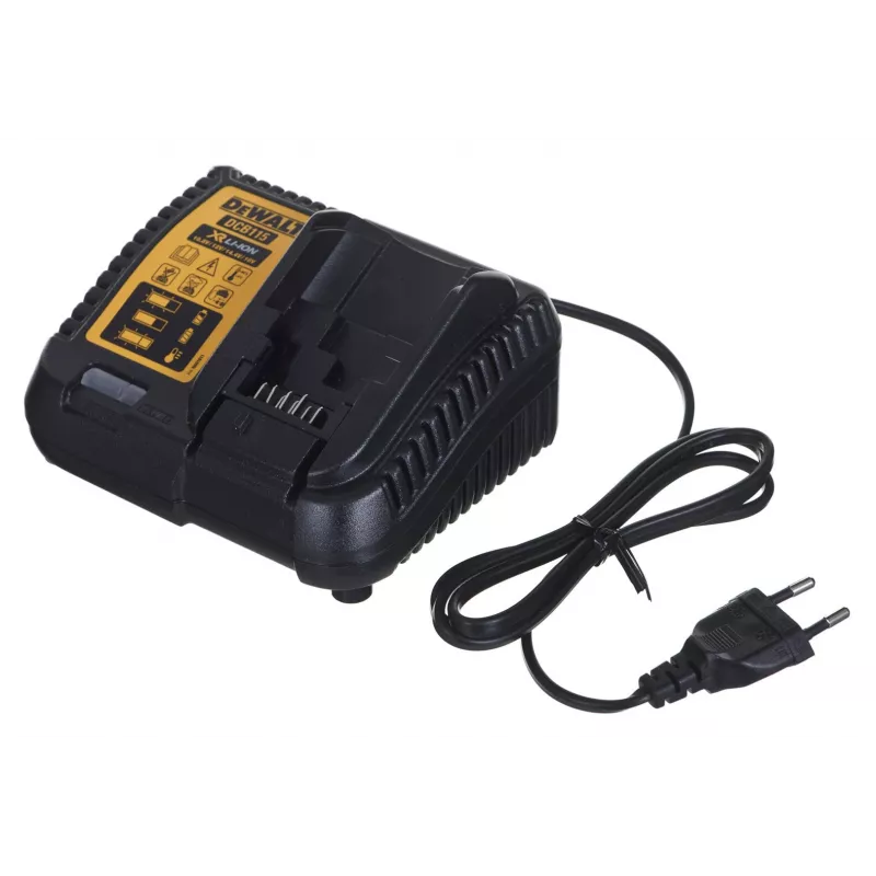 Motorzāģis DeWalt DCM565P1 — bezvadu, 30 cm sliedes, 5 Ah akumulators, 0,12 L eļļas tvertne