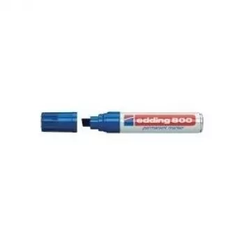 Pastāvīgais marķieris Edding 800, zils, slīps uzgalis 4–12 mm