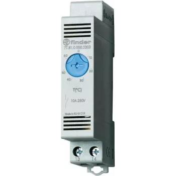Finder vadības skapja vario termostats, sērija 7T.81 7T.81.0.000.2303 (Ventilators) +0 - +60 °C 10 A (7T.81.0.000.2303)
