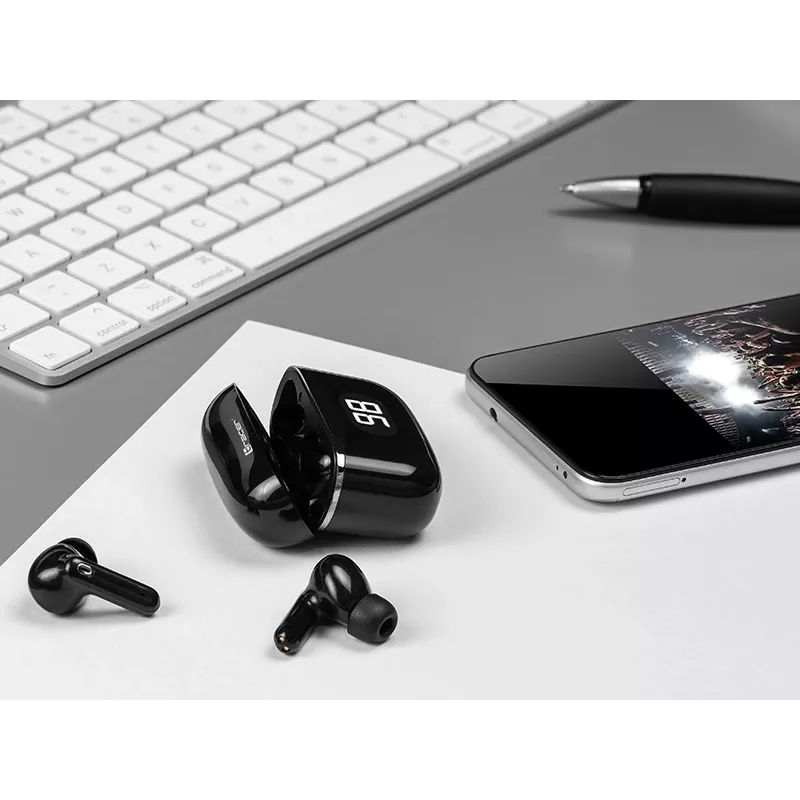 Headphones Tracer 47215 T5 TWS BT Melns