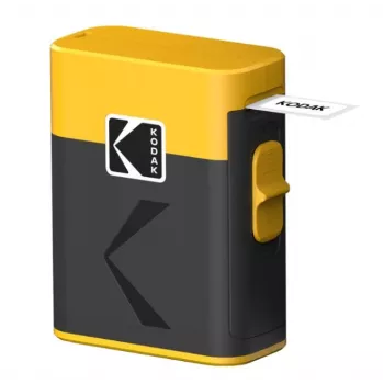 Etiķešu printeris Kodak Label ERA M50 Bluetooth 14 mm etiķetēm ar dzeltenu rulli