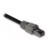 Tīkla kabelis DeLOCK RJ45 spraudnis Cat.8.1 STP bez instrumentiem Melns