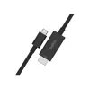 USB Type-C HDMI kabelis Belkin AVC012bt2MBK 2m melns