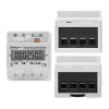 Trīsfāžu elektroniskais enerģijas skaitītājs QOLTEC 50900 400V LCD 4P