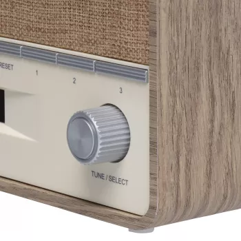 Pārnēsājamais radio Denver DAB-36LW digitālais uztvērējs DAB+ 5W LCD