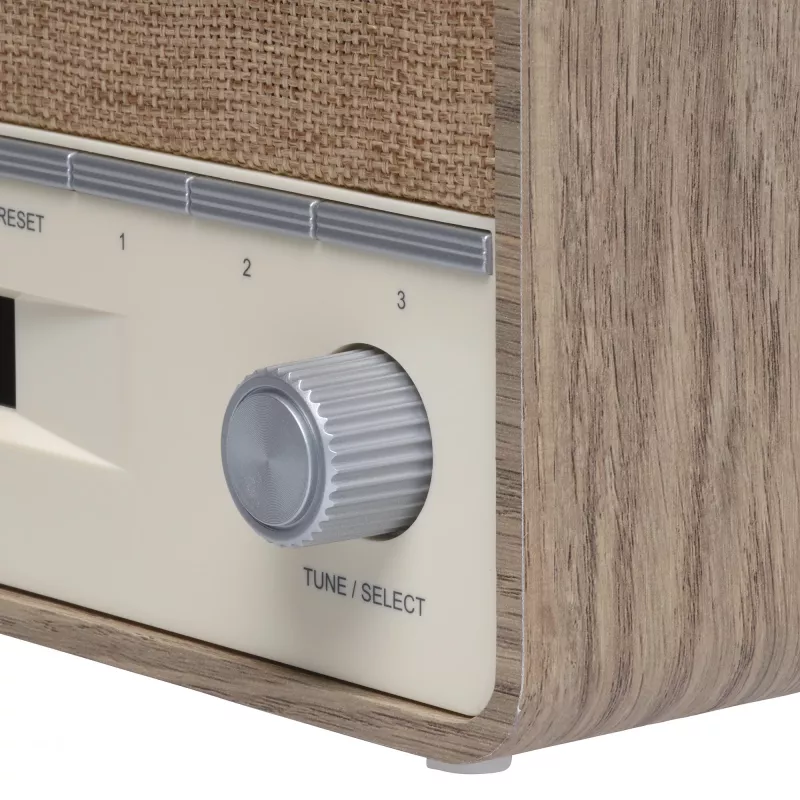 Pārnēsājamais radio Denver DAB-36LW digitālais uztvērējs DAB+ 5W LCD