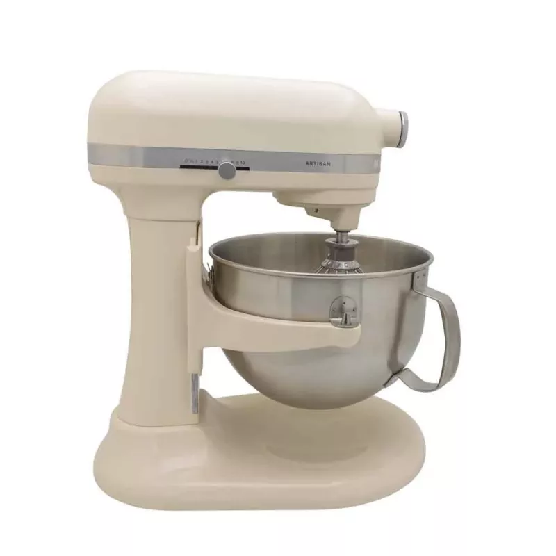 KitchenAid 5KSM60SPXEAC stacionārais mikseris 375 W Krēmkrāsa, pelēks, nerūsējošais tērauds