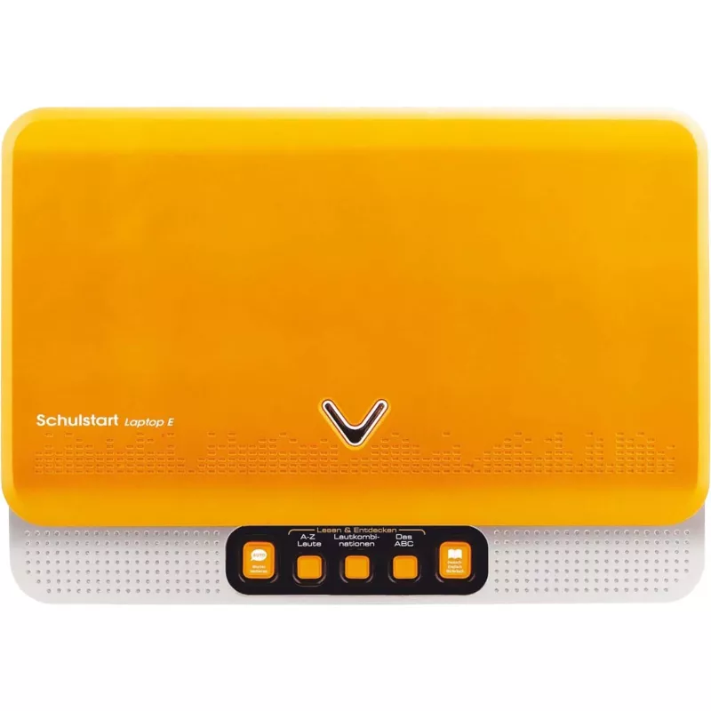 Izglītojošs portatīvais dators VTech Schulstart Laptop E bērniem vecumā no 6 līdz 8 gadiem, sudrabains, interaktīva mācību rotaļlieta
