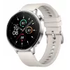 Viedpulkstenis ONEPLUS OnePlus Watch 3 43mm, 1.32 collas AMOLED 466×466, titāna/sudraba korpuss, balta gumijas siksniņa, GPS, Wi‑Fi