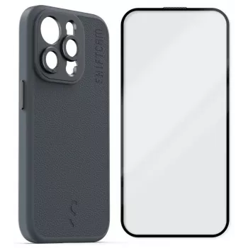 ShiftCam AC-CA-15PL-CH-EF mobilā tālruņa maciņš 17 cm (6.7) vāciņš antracīta krāsā