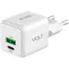 USB C/A tīkla lādētājs YENKEE YAC G38 20W 3A ar Power Delivery atbalstu (USB‑C un USB‑A)
