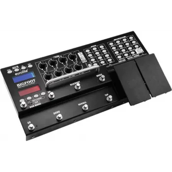 Pēdas kontrolieris EUROLITE DMX Move Bigfoot 192 — DMX pedāļa kontrolieris skatuves apgaismojumam, 192 ainas