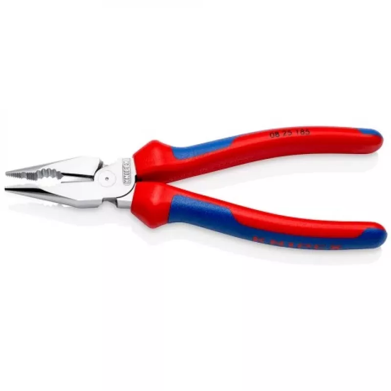 Knipex 08 25 185 kombinētās knaibles ar smailiem žokļiem