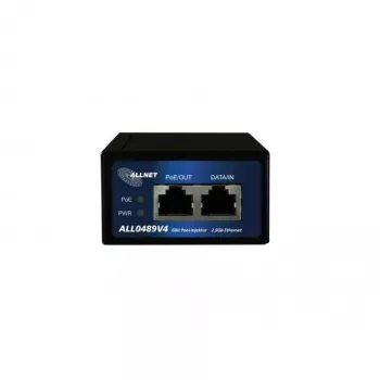 Tīkla slēdzis ALLNET ALL0489V4 Power over Ethernet PoE melns