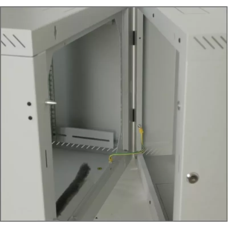 Pie sienas stiprināms statnis Triton 19 collu statnis Wall-mount 9U/250 stikla durvis