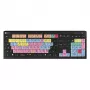 Logickeyboard ASTRA 2 USB AZERTY English Melns Pilnizmēra tastatūra
