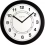 NeXtime klok 3045zw Super Slim, Ø28 cm, sienas, melns