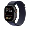 Apple 49mm Navy Alpine Loop - Mazs - Melna titāna apdare