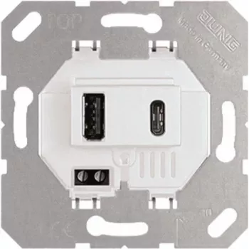 Jung USB-lādētājs USB15CAWW (USB15CAWW)