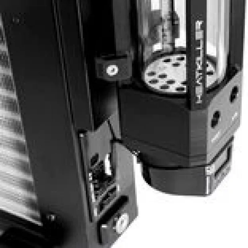 Radiatora cauruļu adapteris Watercool MO-RA IV Heatkiller Tube Adapter – melns