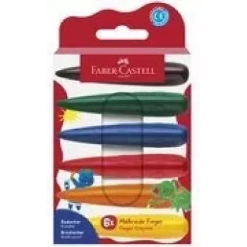 Krītiņi Faber-Castell 120409 6 gab. Daudzkrāsaini