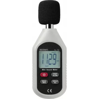VOLTCRAFT skaņas līmeņa mērītājs SL-10 30 - 130 dB 31,5 Hz - 8 kHz (VC-8314250)