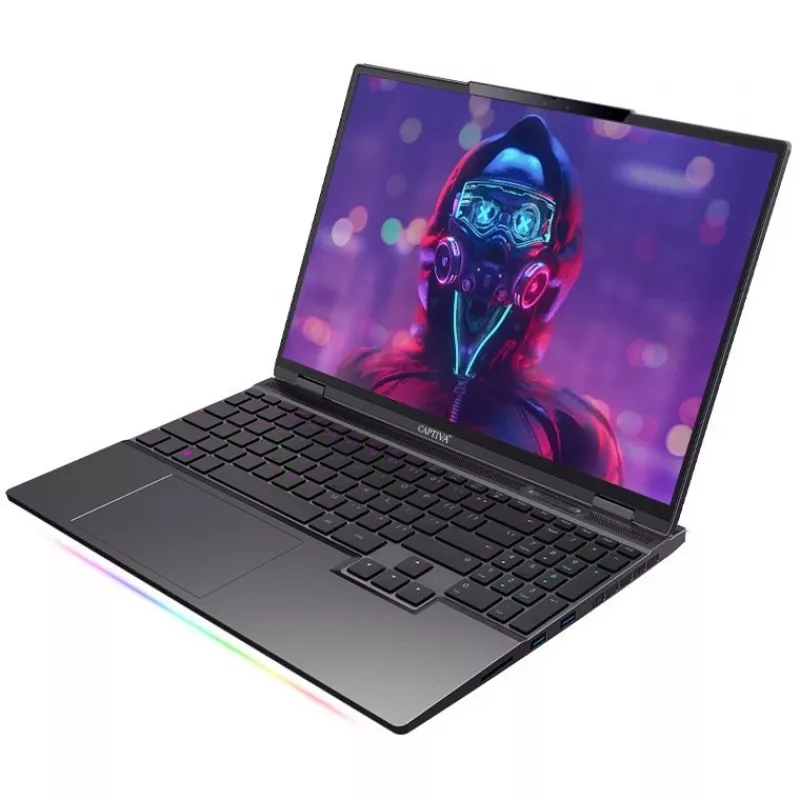 Captiva Advanced Gaming I86-221 86221 Gaming-Notebook 38,9 cm (15,3) 2560x1600 - Intel Core i7-13620H - 1TB SSD - GeForce RTX 4050 - HDMI/USB-C - Windows 11 Home - Melns (86221)