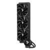 Šķidruma dzesēšanas komplekts SAVIO NOX 360 mm (3×120 mm ventilatori, vara pamatne, alumīnija radiators) Melns, 600–1800 RPM