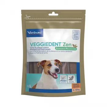 VIRBAC Veggiedent ZEN S zobu kopšanas kociņš suņiem, mazs izmērs