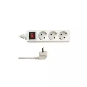 Pārsprieguma aizsargs REV 512351555 Balts 3 maiņstrāvas rozetes 250 V 1,4 m