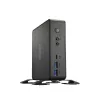 Shuttle XPC Nano PC NC40U, Intel Celeron 7305U, 1x HDMI, 1x DP, 1x USB-C/DP, 6x USB 3.2, 1x 2,5 collu slots, 2x M.2, 1x LAN, RAID, nepārtraukta darbība 24/7, iekļauts VESA un statīvs