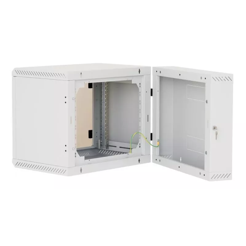 Pie sienas stiprināms skapis Triton RBA-12-AD6-CAX-A1 12U Balts