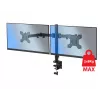 Esperanza ERW018 galda stiprinājums diviem monitoriem 10-27'' līdz 8 kg