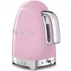 Smeg KLF04PKEU tējkanna cadillac rozā, mainīga temperatūra