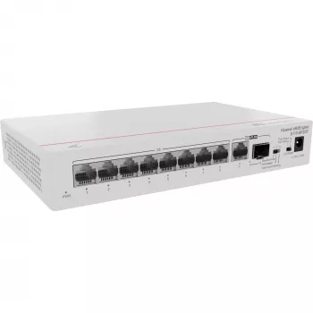 HUAWEI eKit S110 Series S110-8P2ST nepārvaldīts L2 Gigabit Ethernet (10/100/1000) barošana pa Ethernetu (PoE), pelēks