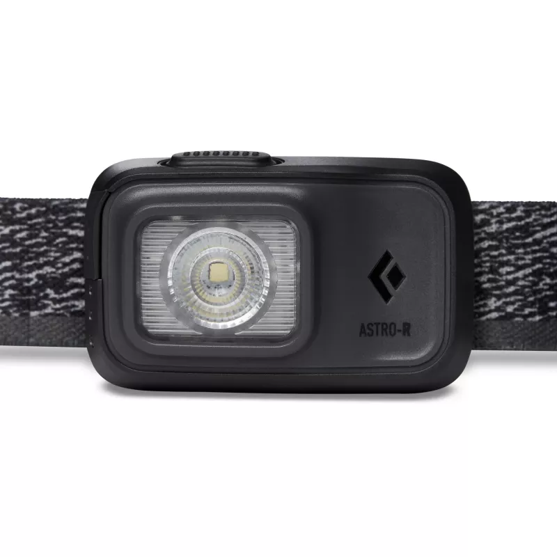Black Diamond Astro 300-R Graphite galvas lukturītis