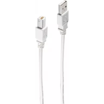 USB kabelis ShiverPeaks BS77023 3 m — USB A–USB B datu/drukāšanas kabelis