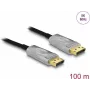 DeLOCK Active Optical kabelis DisplayPort 1.4 8K 100 m